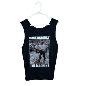 Rage Against the Machine Black Band Muscle Tank size M